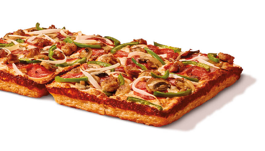 Detroit-Style Deep Dish Ultimate Supreme